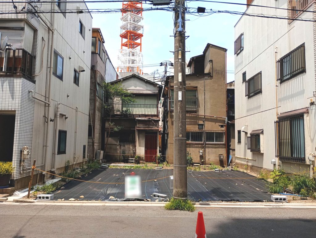 ミニビル・アパート用地　整形地　清川2丁目