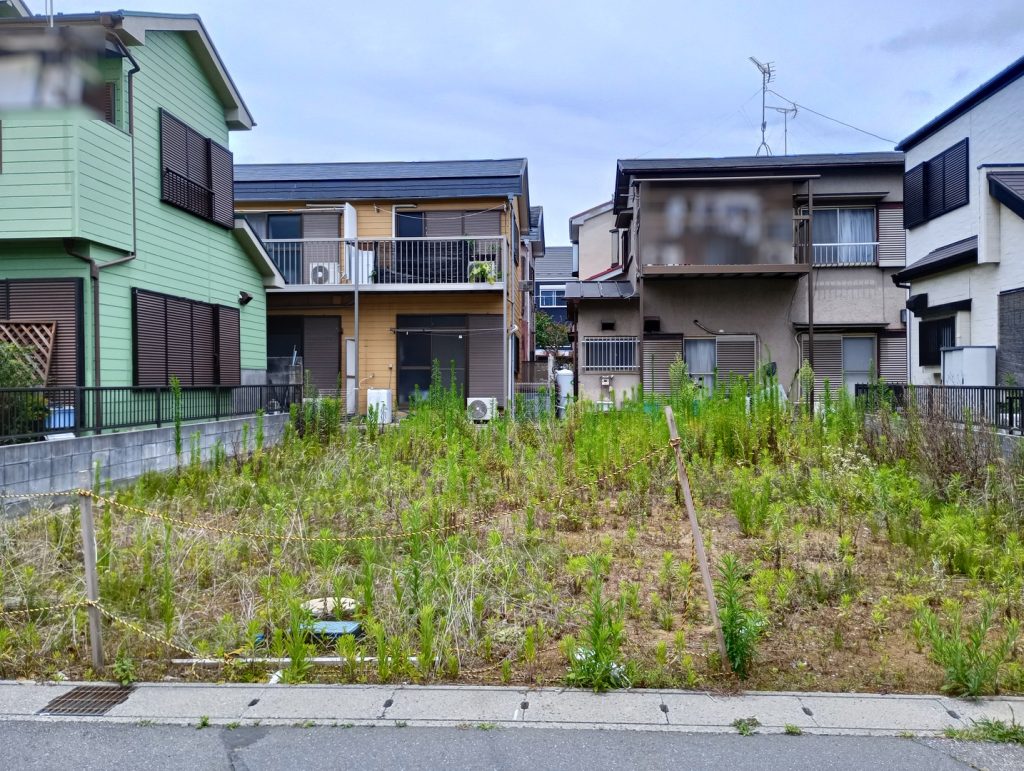 船橋市日の出2丁目　更地　整形地　南4m公道　住宅用地