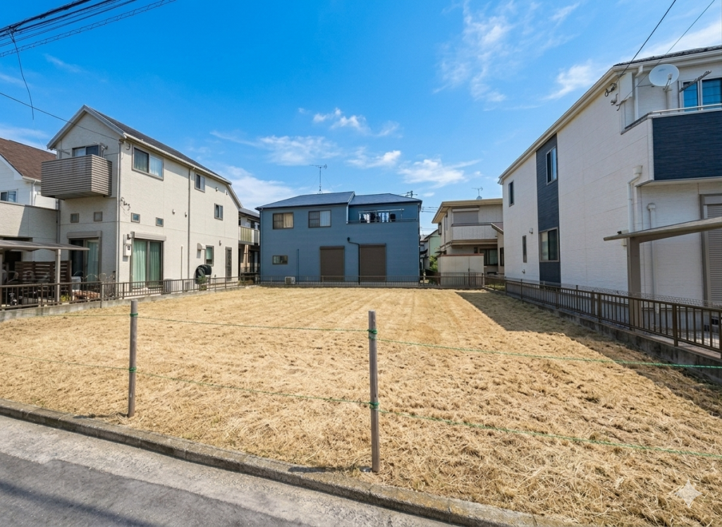 総武線　美浜区幕張西6丁目　住宅用地　南西6m公道　