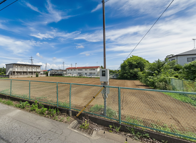 貸地　市川市堀之内1丁目　522坪