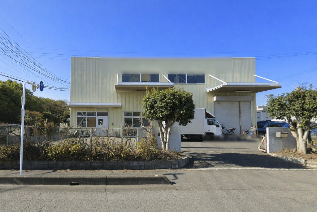 町工場・木工・金属加工・作業場の拠点。工業団地・角地。春日部市豊野町