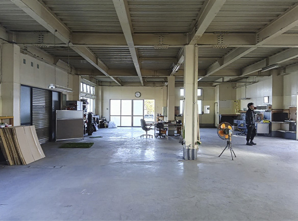 大型S造作業場付住宅 16m道路 土地172坪 市川市大野町3丁目 内部1