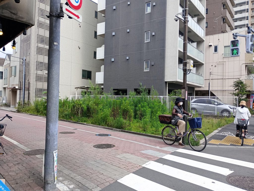 ビル用地　亀有5丁目　環七沿い　角地　商業　