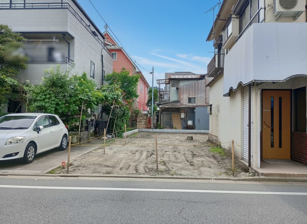 京成立石駅徒歩5分　2世帯住宅・事務所併用住宅用地　44坪