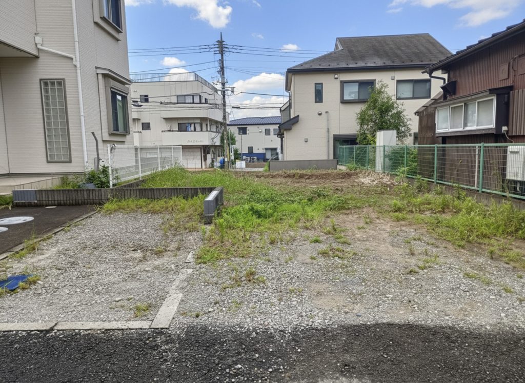 市川市須和田２丁目　１９８０万円　３４坪　住宅用地