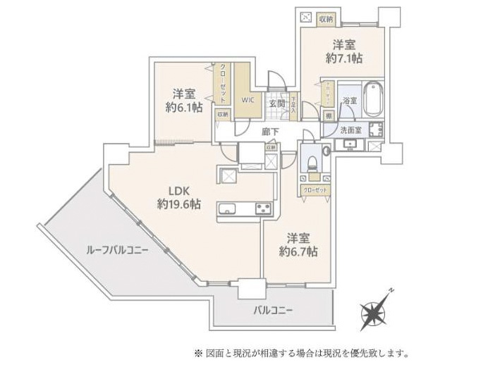 区分マンション 3LDK 97㎡ 20階 千葉市美浜区高洲3丁目
