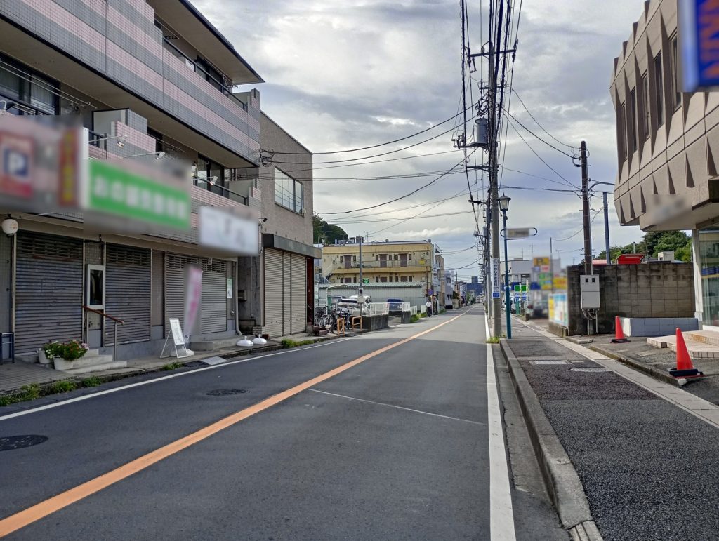 売ビル　市川市大野町２丁目　前面道路