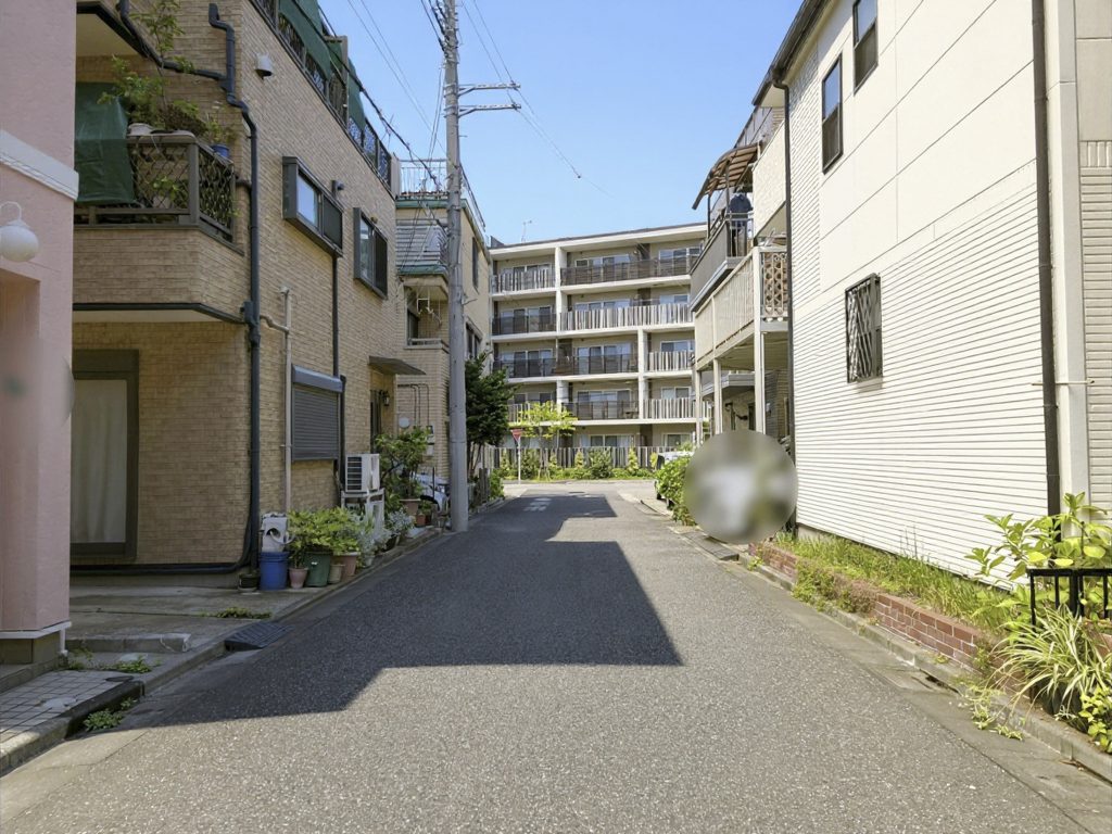 中古住宅　1SLDK　114㎡　江戸川区篠崎町2丁目。西側道路