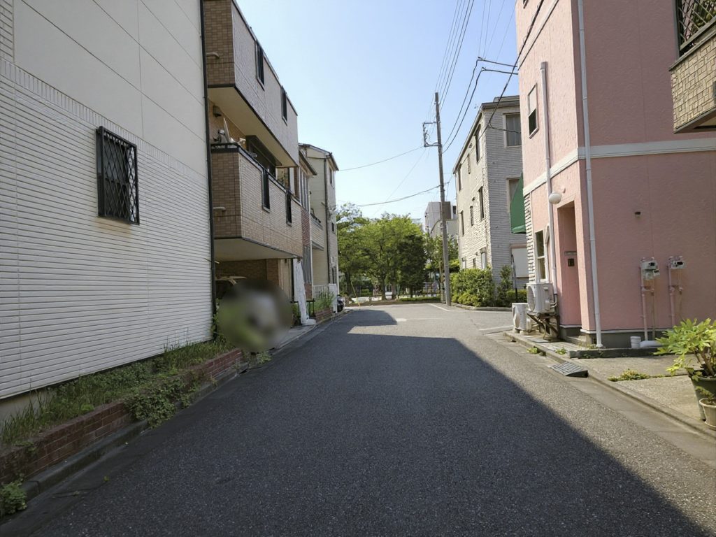 中古住宅　1SLDK　114㎡　江戸川区篠崎町2丁目。西側道路２