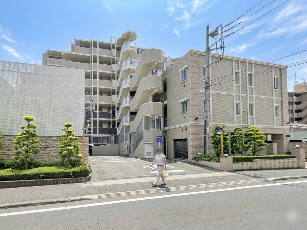 区分マンション　3LDK　3方向角部屋　船橋市前原東1丁目　外観１