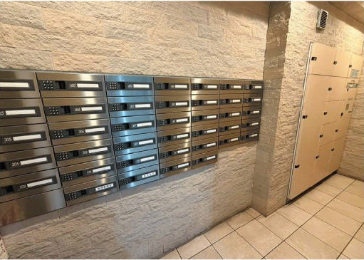区分マンション　3LDK　3方向角部屋　船橋市前原東1丁目　集合ポスト