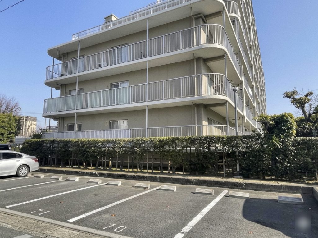 区分マンション　3LDK　77.61㎡　1階　3面バルコニー　市川市幸2丁目　近影