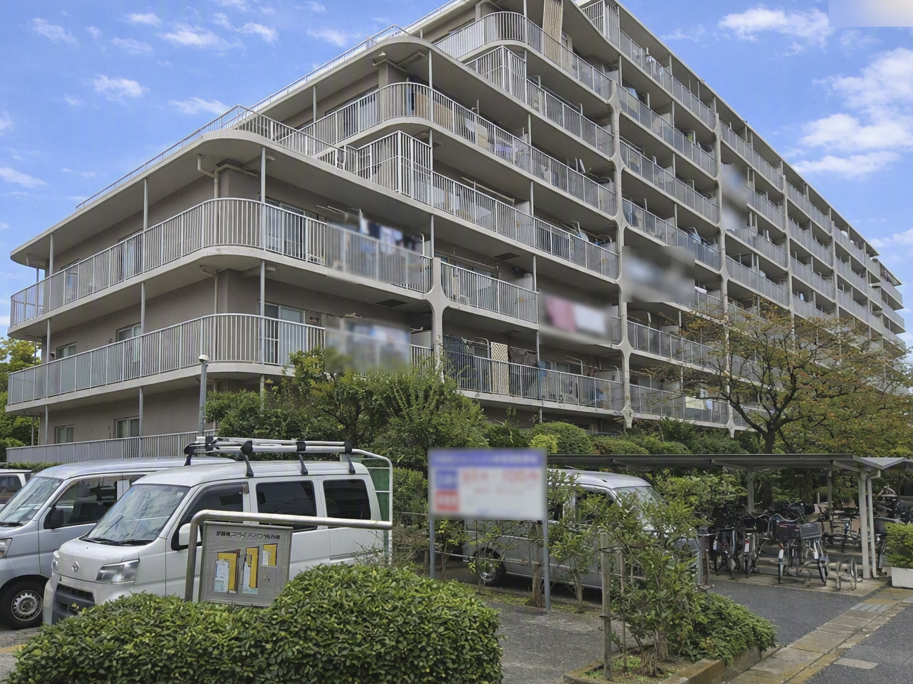 区分マンション 3LDK 77.61㎡ 1階 3面バルコニー 市川市幸2丁目