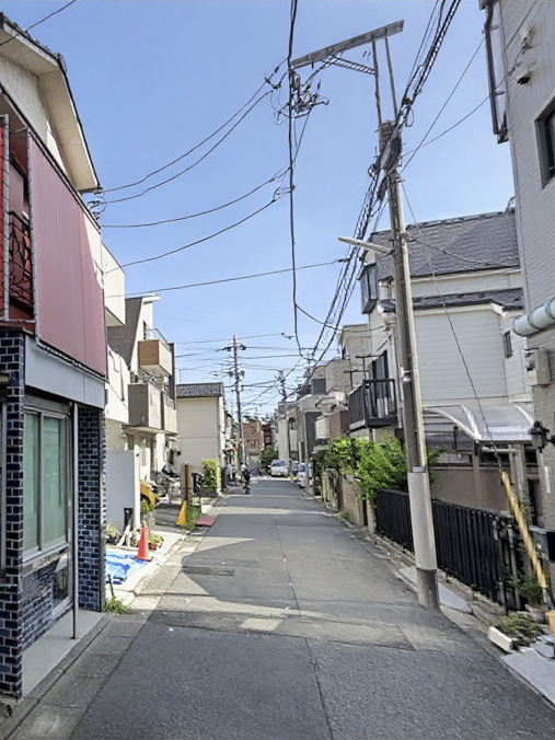 都心に近い住宅用地　16.3坪　常磐線金町駅徒歩9分　近隣商業　金町4丁目　前面道路１