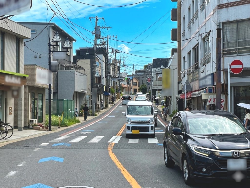 京成稲毛駅徒歩1分。せんげん通り商店街　店舗用地　前面道路２
