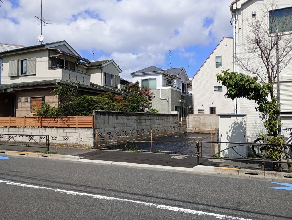 幅員10.9m公道面 住宅用地 85.97㎡ 1住居 60/200 葛飾区柴又1丁目 斜1