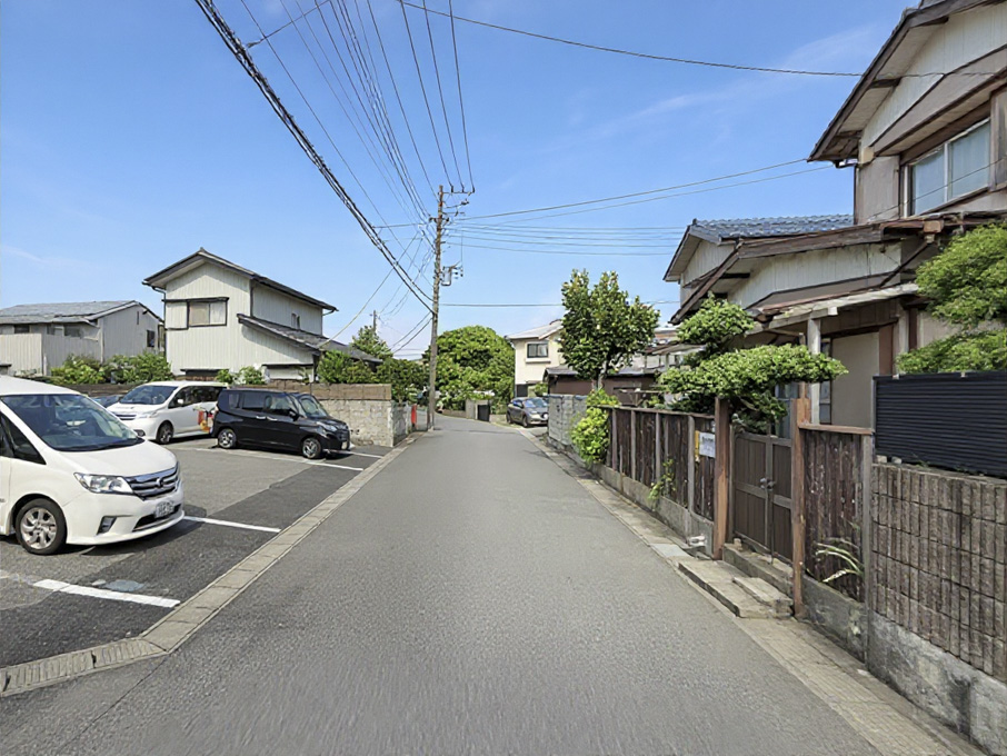売地 全2区画 京成津田沼駅 習志野市袖ヶ浦4丁目 建築条件なし 北側道路2