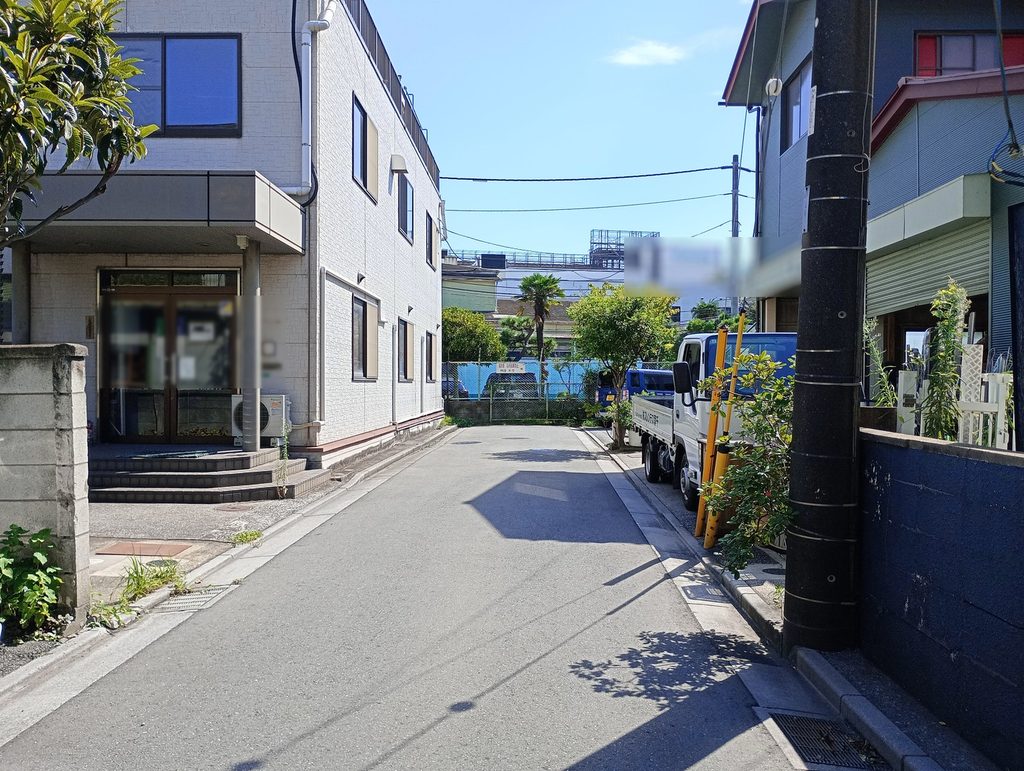 工場・倉庫用地 船橋市栄町2丁目 前面道路行き止まり