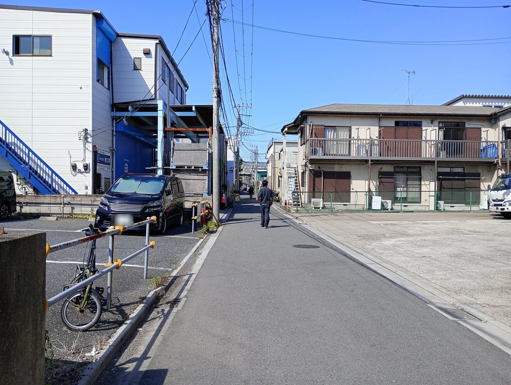 工場・倉庫用地 船橋市栄町2丁目 前面道路