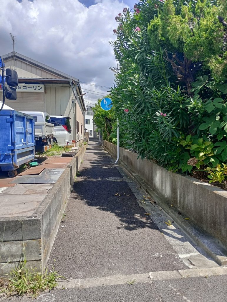 事業用地 角地 49.91坪 準工 葛飾区奥戸6丁目 南側通路