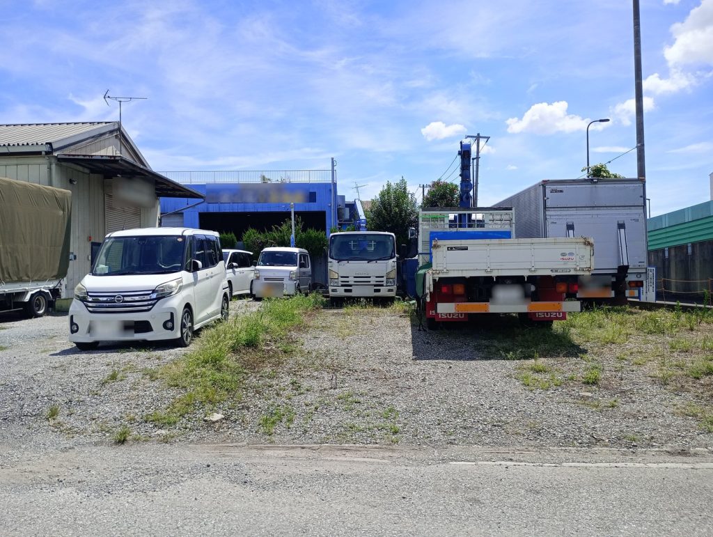 事業用地 角地 49.91坪 準工 葛飾区奥戸6丁目 北側正面