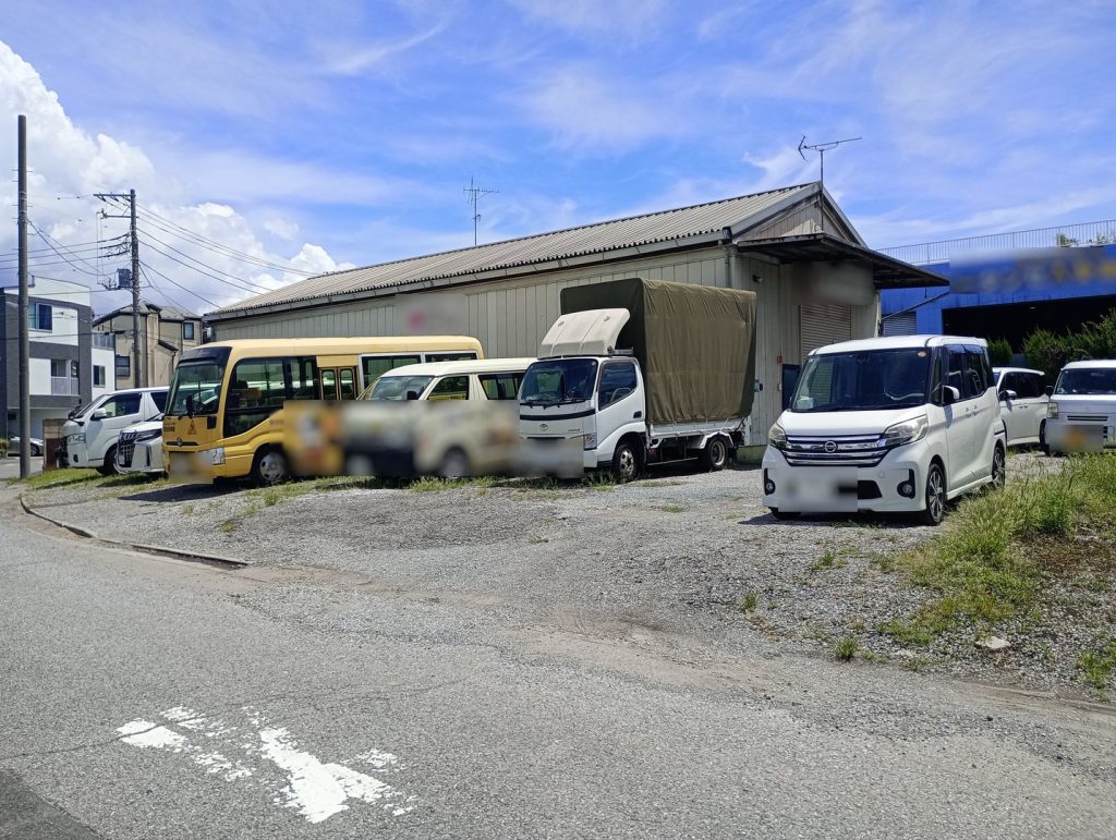 事業用地 角地 49.91坪 準工 葛飾区奥戸6丁目 北側道路から4