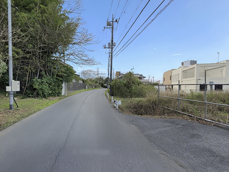 資材置場・車両置場 鎌ヶ谷市佐津間 前面道路2