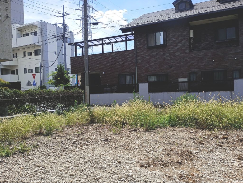 住宅用地 六町駅徒歩2分 足立区六町3丁目 敷地内から5