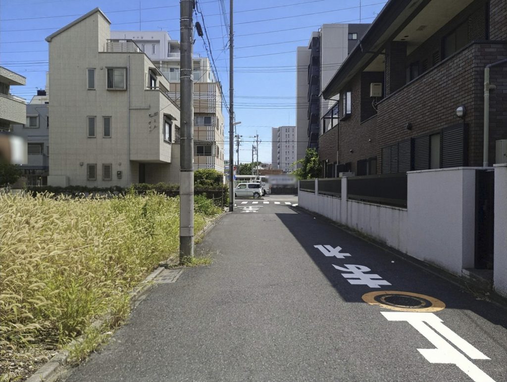 住宅用地 六町駅徒歩2分 足立区六町3丁目 前面道路2