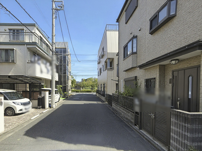 中古住宅 4LDK 江戸川区一之江7丁目 前面道路