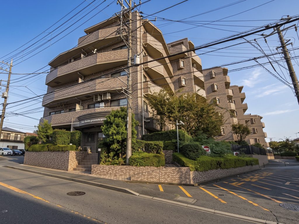 区分マンション 3DK 船橋市田喜野井7丁目 全景