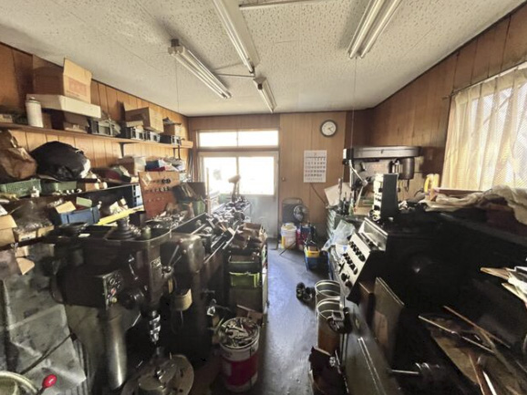 売工場 準工 松戸市上矢切 工場内部