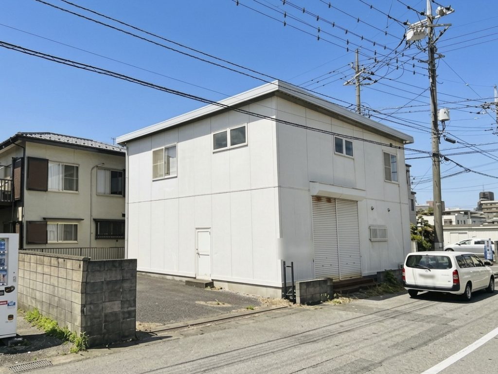 売倉庫 千葉市中央区都町3丁目 東南側から