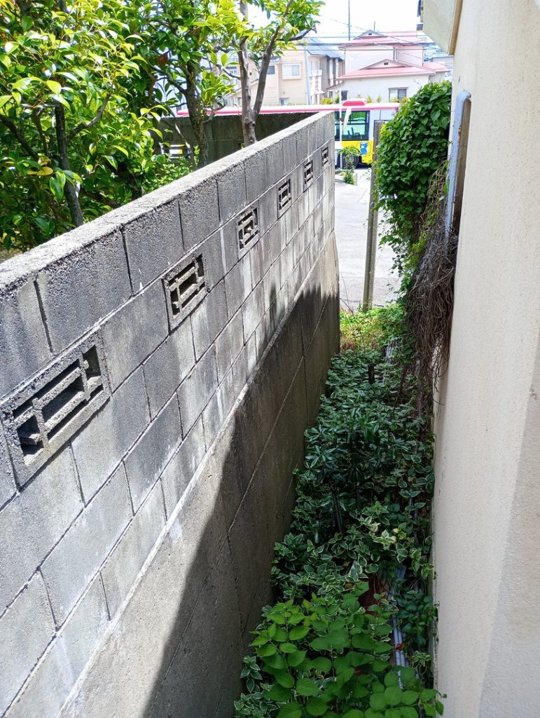 住宅用地　新潟市西区青山新町　南東側