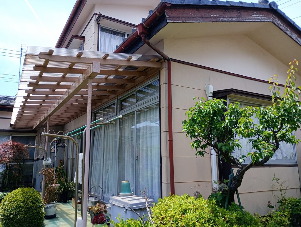 住宅用地　新潟市西区青山新町　母屋近影