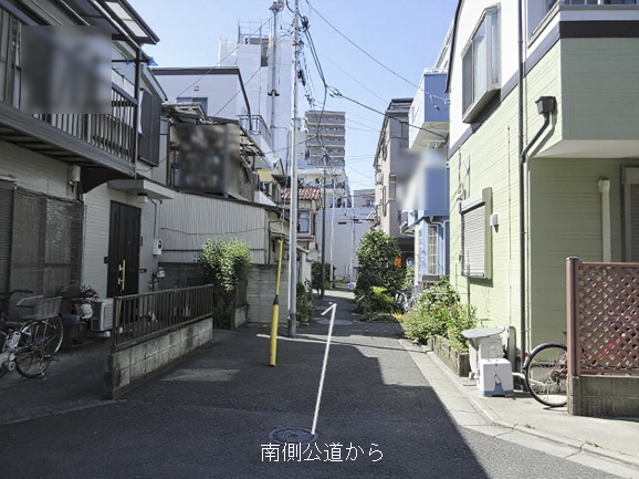 住宅用地　43.97㎡　　葛飾区金町2丁目　前面道路２