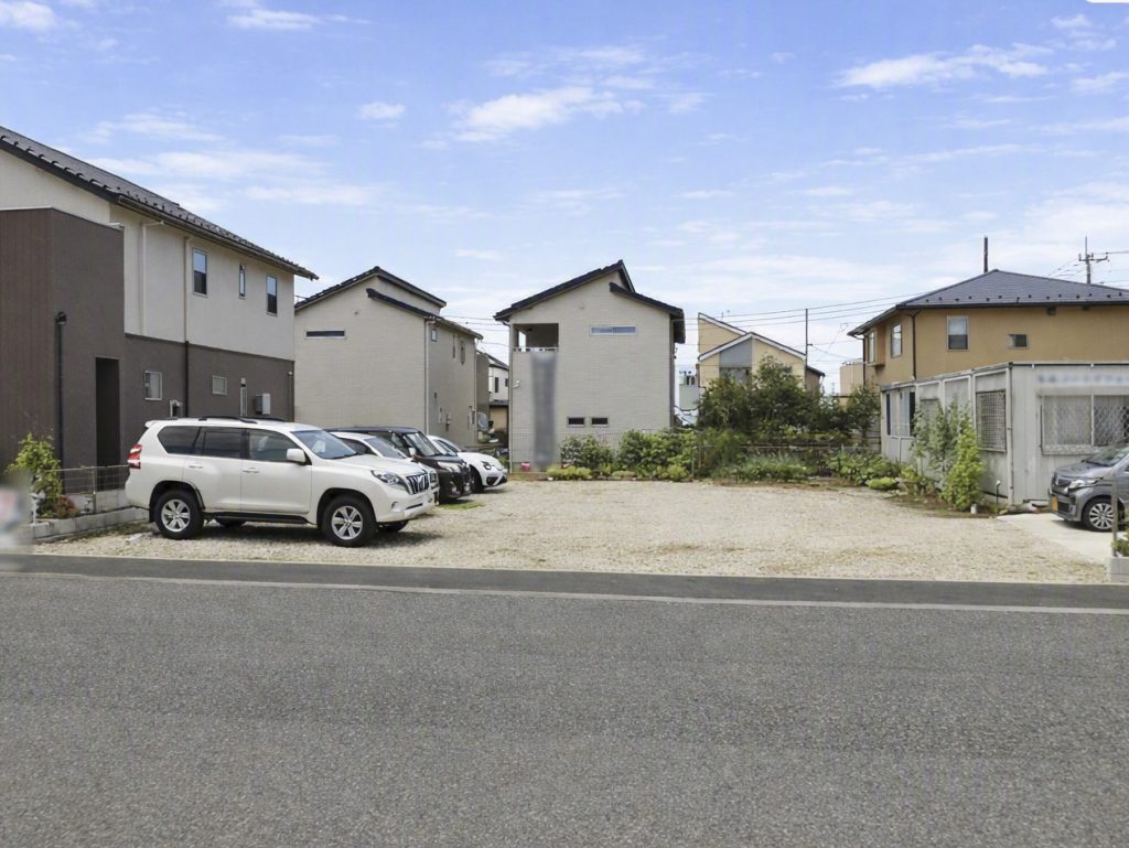 事業用地 流山街道沿い 流山市木2丁目 全景