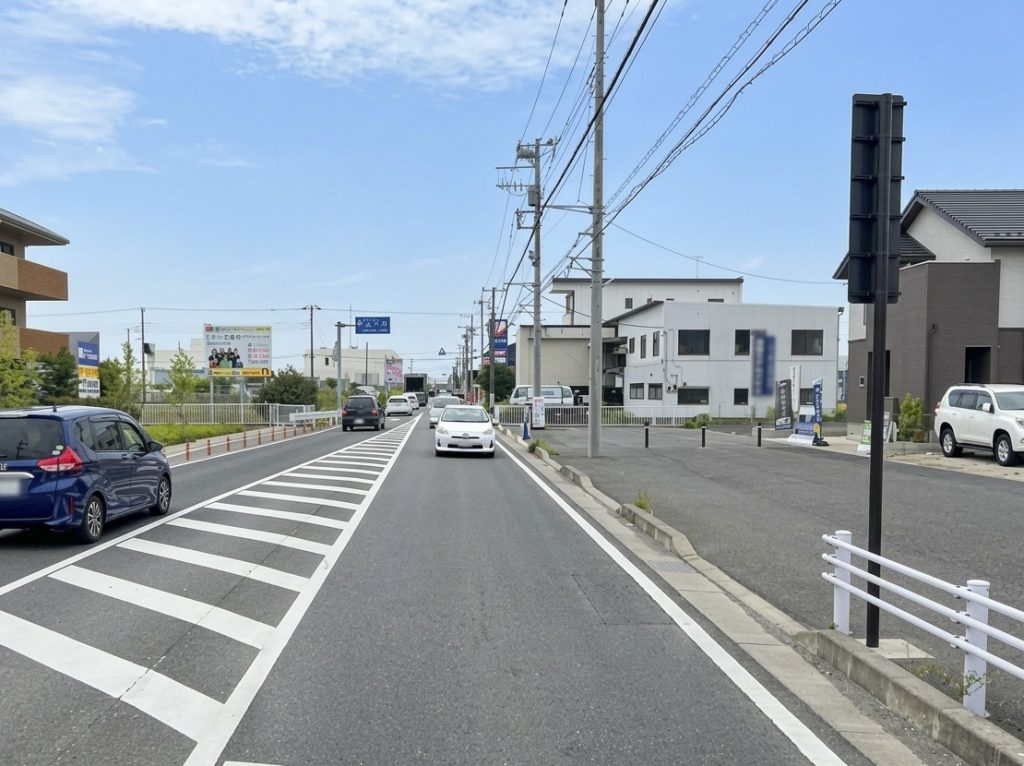 事業用地 流山街道沿い 流山市木2丁目 前面道路2