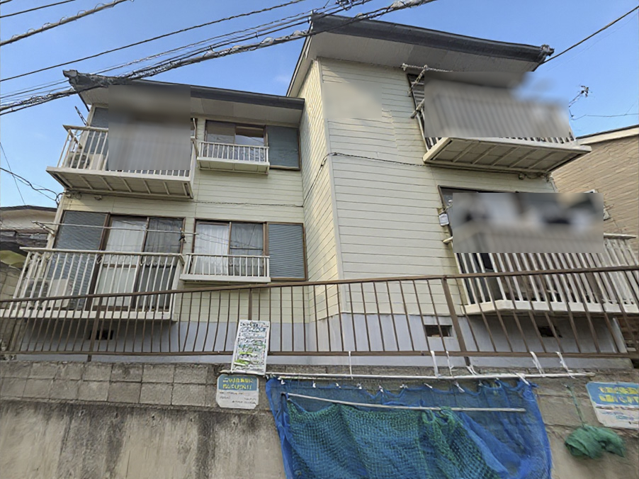 売アパート 土地165㎡ 2DK×4戸 満室 8.05% 鎌ヶ谷市南初富4丁目 近景