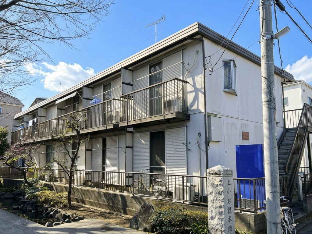 売アパート　江戸川区北小岩6丁目　東面