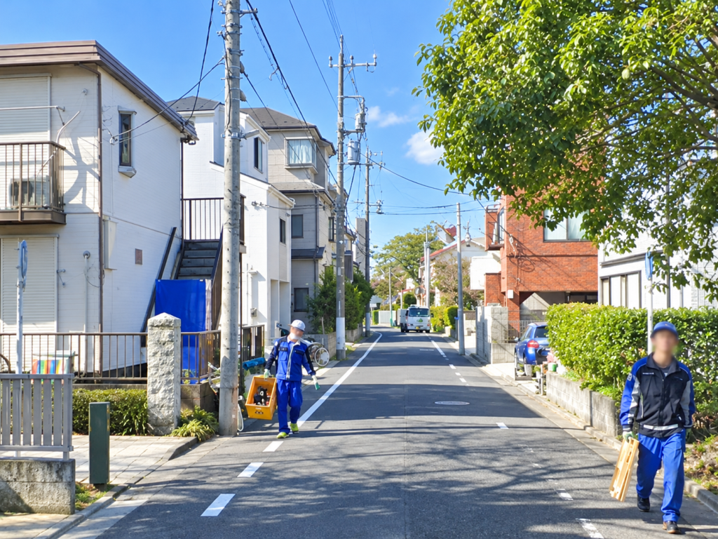 売アパート　江戸川区北小岩6丁目　前面道路