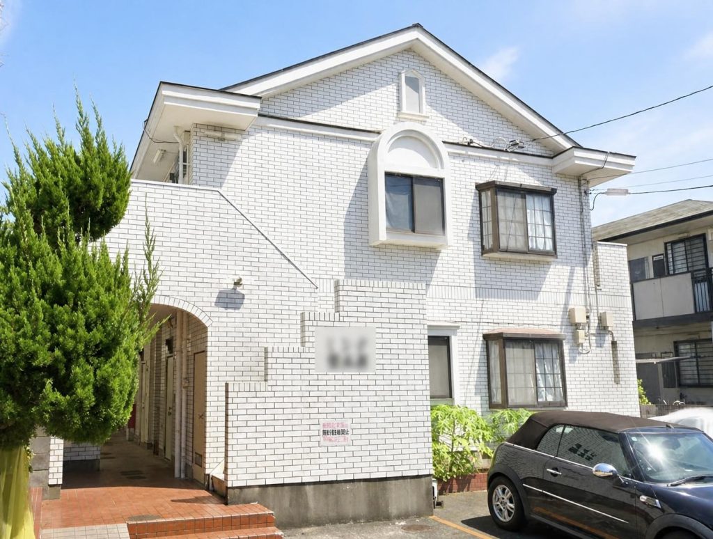 売アパート 1億1,800万円 土地159坪 全14戸 7.57% 市川市宮久保3丁目 正面