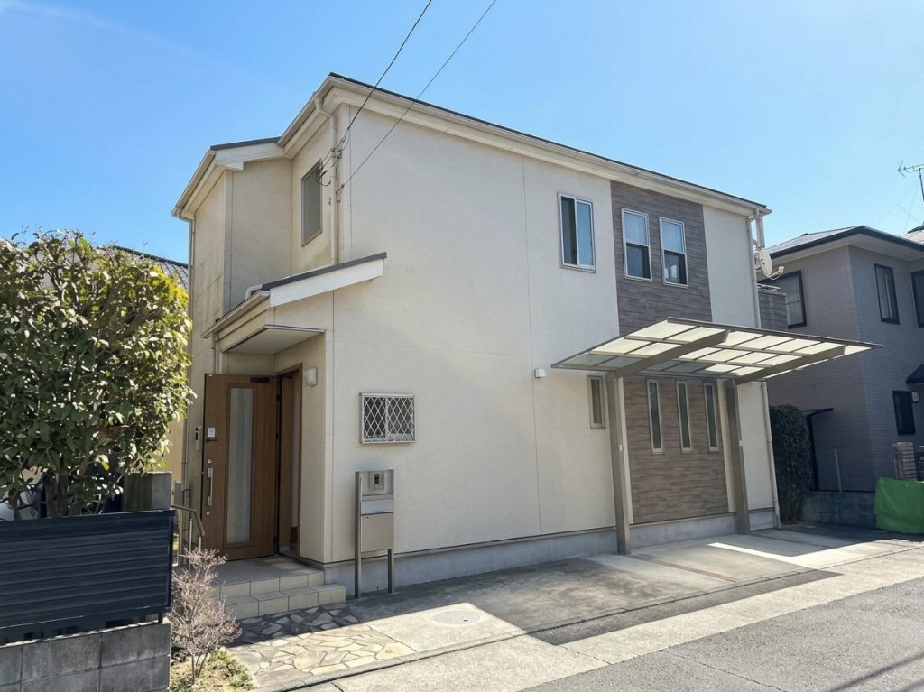 中古住宅 土地25.8坪 2DK 新規内装リフォーム済み 市川市真間4丁目 外観