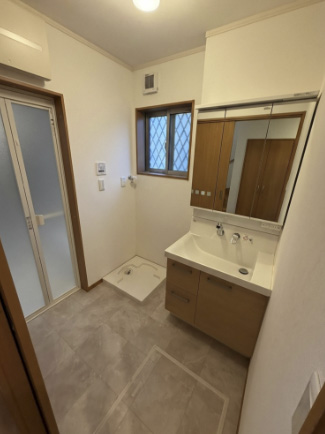 中古住宅 土地25.8坪 2DK 新規内装リフォーム済み 市川市真間4丁目 洗面所