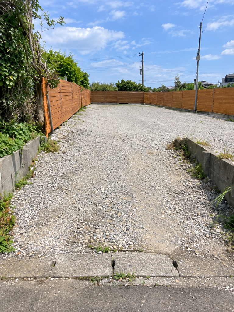 貸地 資材置場 270㎡ 調整 敷金・礼金なし 市川市堀之内5丁目 全景