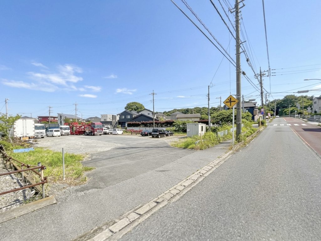 貸地　436坪　市川市柏井町3丁目　全景