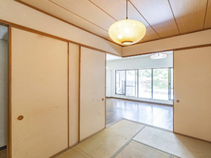 中古マンション 検見川浜駅徒歩1分 3LDK 81.39㎡ 千葉市美浜区磯部5丁目 和室からLD