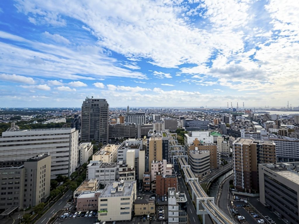 中古マンション 3LDK 免振24階 全居室南向き 千葉市中央区中央中央3丁目 眺望