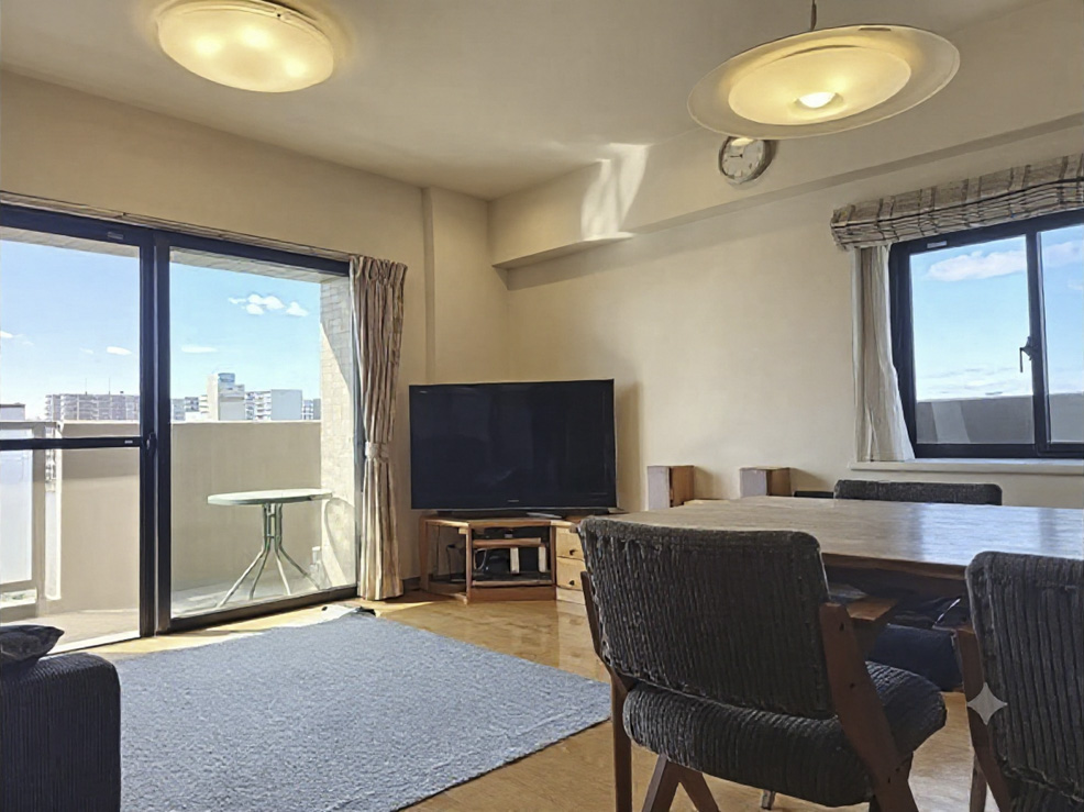 中古マンション 東南角住戸 3LDK 2001年2月築 千葉市花見川区幕張町3丁目 LDK
