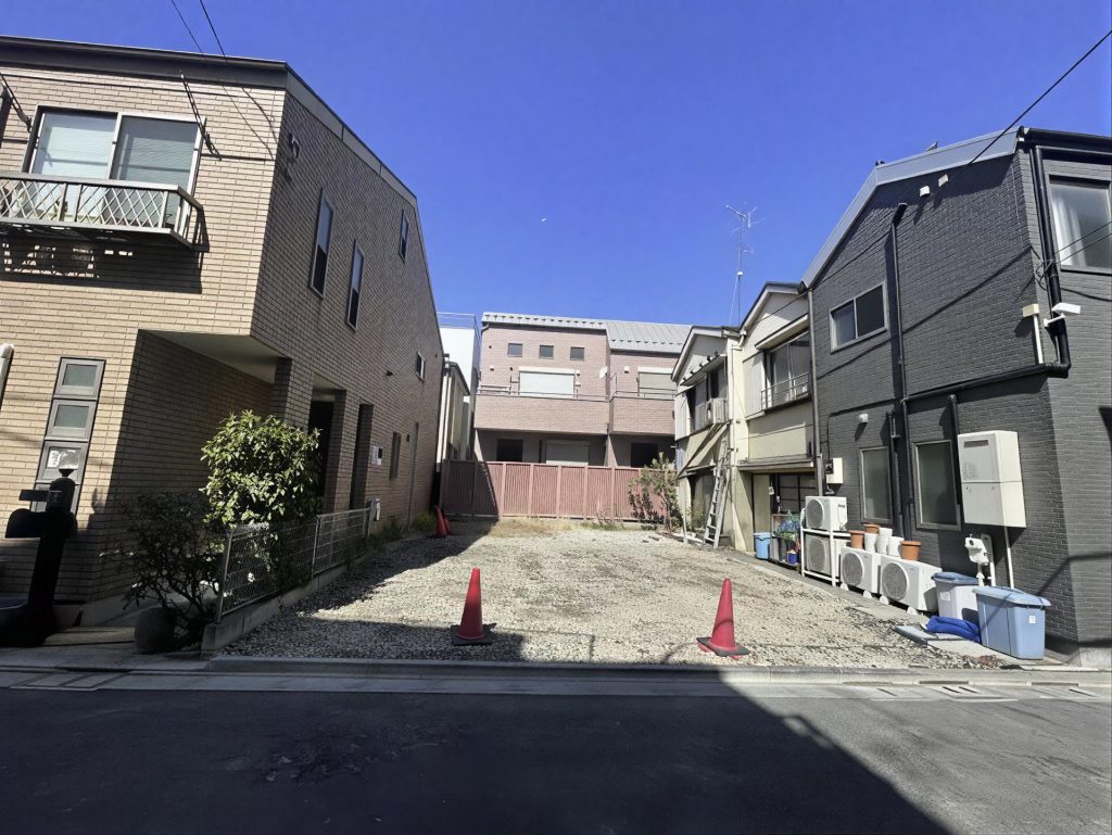 住宅用地 台東区千束4丁目 正面